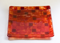 fused glas serving vssels