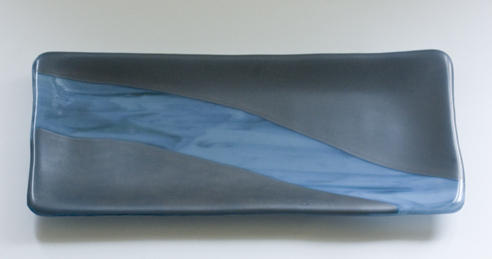 fused glass individual vessels